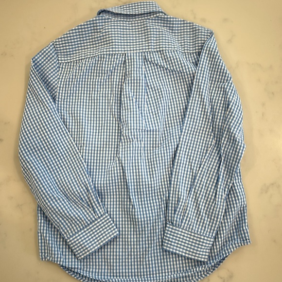 Vineyard Vines gingham button down shirt size 5 - Picture 2 of 2